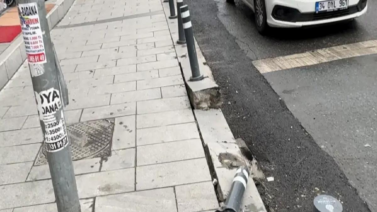 Avcılar’da Kaza: Direksiyon Hakimiyeti Kayboldu