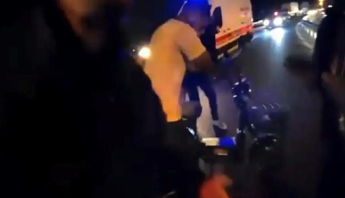 Avcılar’da Motosiklet Kazası