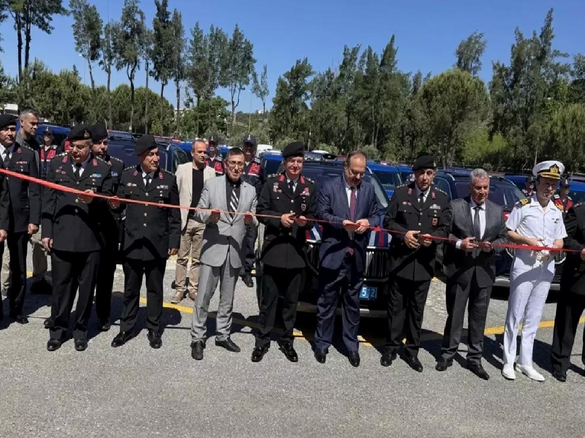 Aydın Jandarmaya 54 Araç Katkısı