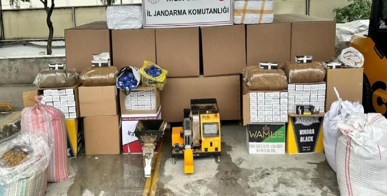 Aydın’da 685 Bin Makaron Ele Geçirildi
