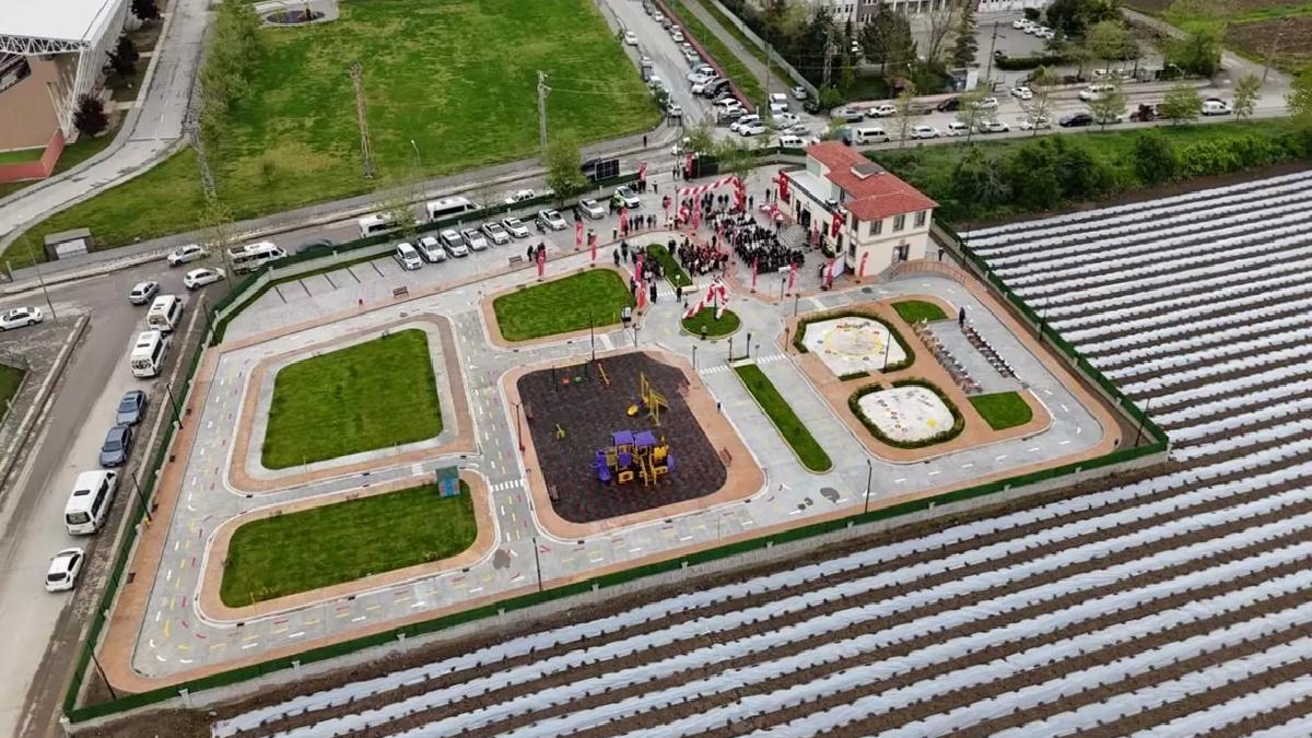 Bafra’da Çocuk Trafik Eğitim Parkı Açıldı