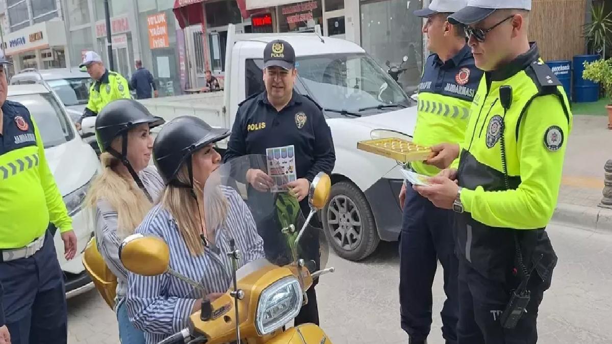 Bafra’da Trafik Haftası Etkinliği