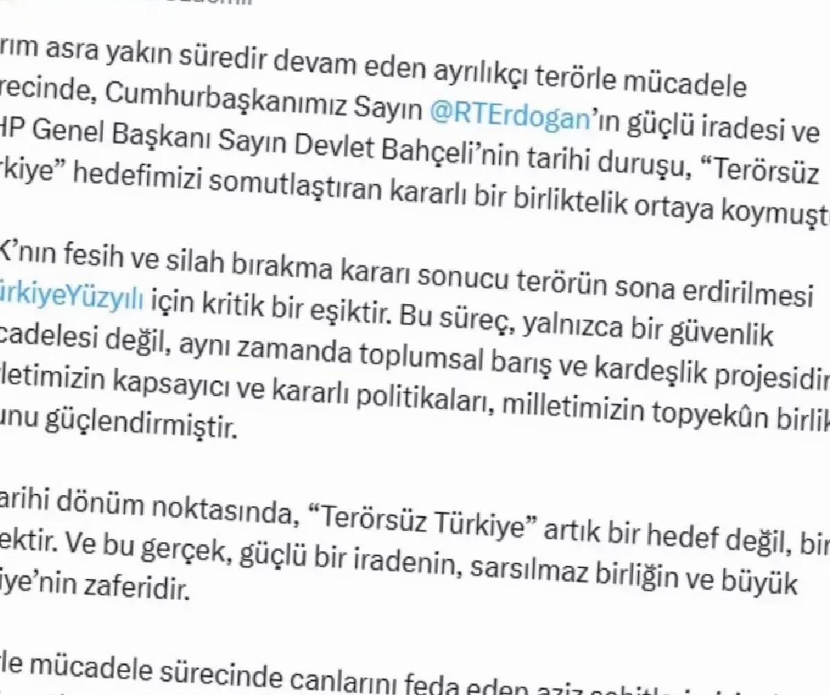Bakan Göktaş: ‘Terörsüz Türkiye artık bir gerçektir’