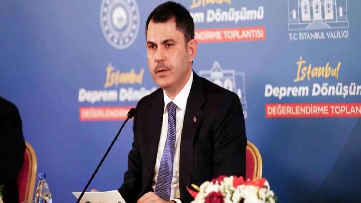 Bakan Kurum: “Devletimiz İstanbul’un dönüşümü için gövdesini taşın altına koymuştur”