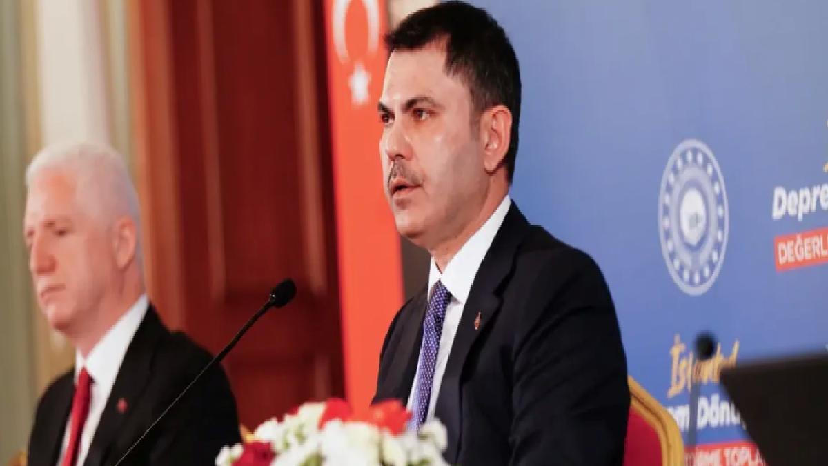 Bakan Kurum: İstanbul’da 600 bin konut acil dönüşüm bekliyor