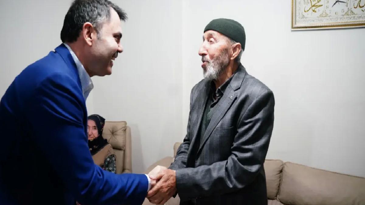 Bakan Kurum, Malatya’da Yeni Köy Evlerine Ziyaret Etti