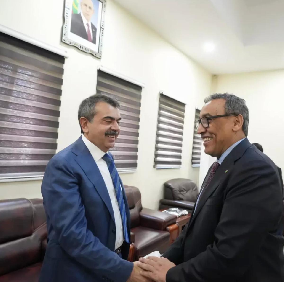 Bakan Tekin Moritanya ile İkili İşbirliklerini Görüştü