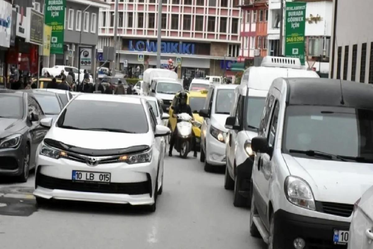 Balıkesir’de Araç Sayısı 655 Bin 884