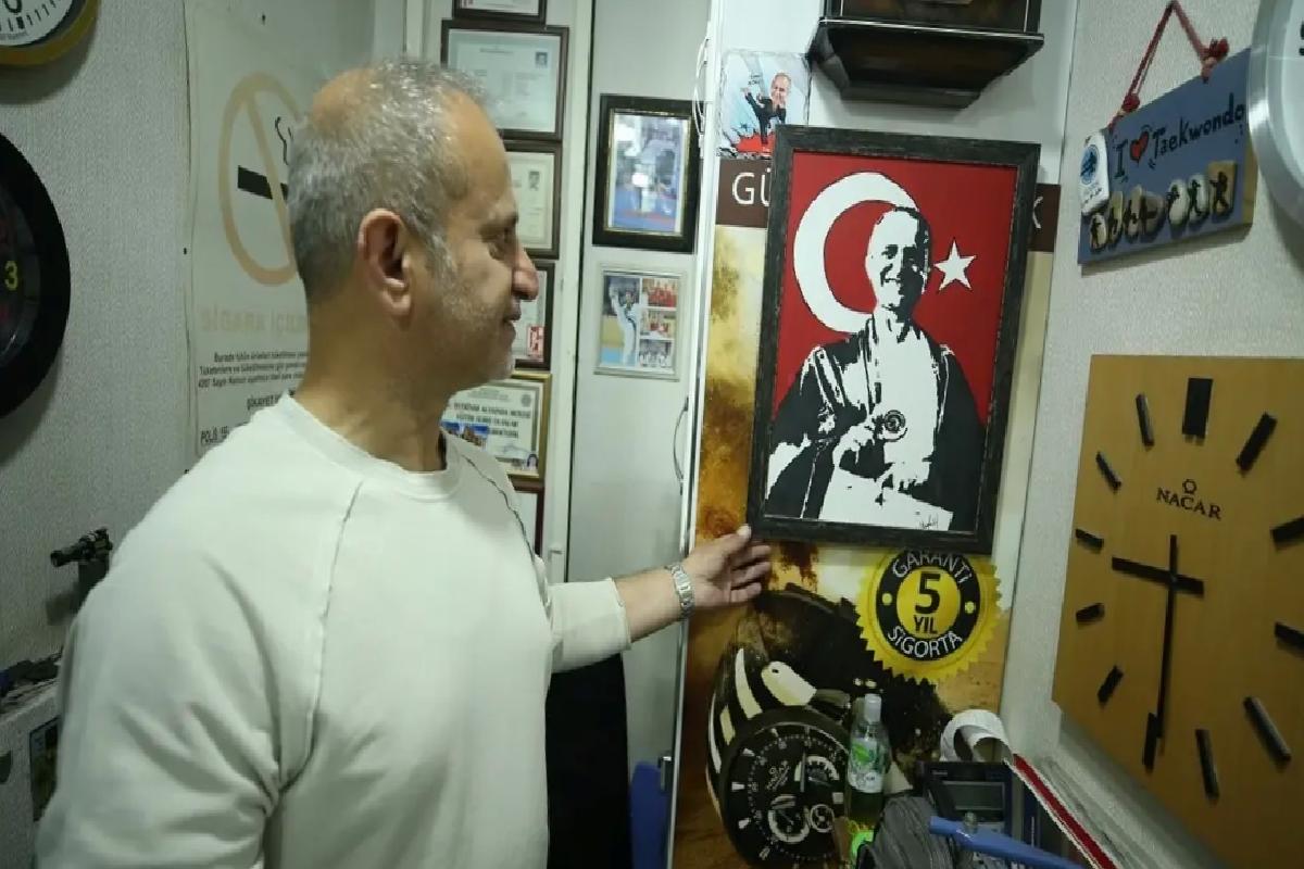 Balıkesirli saatçi 7 metrekarelik dükkanından tekvando sayesinde dünyaya açıldı
