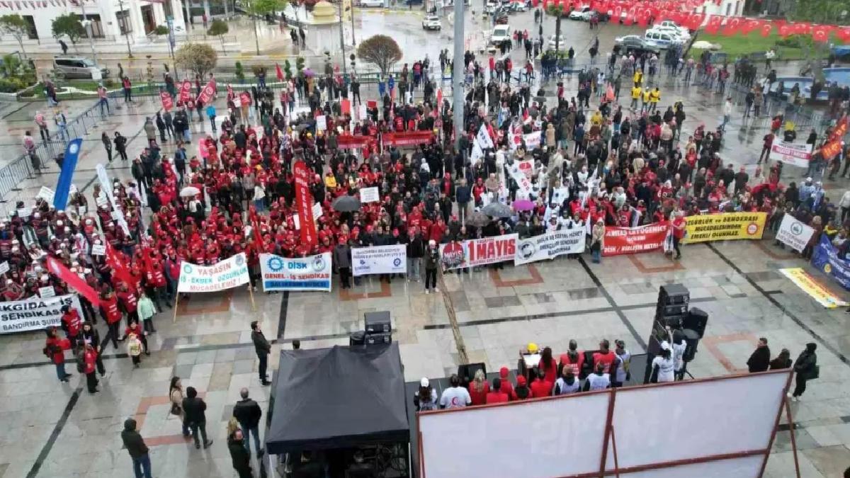 Bandırma’da 1 Mayıs İşçi Bayramı Coşkuyla Kutlandı