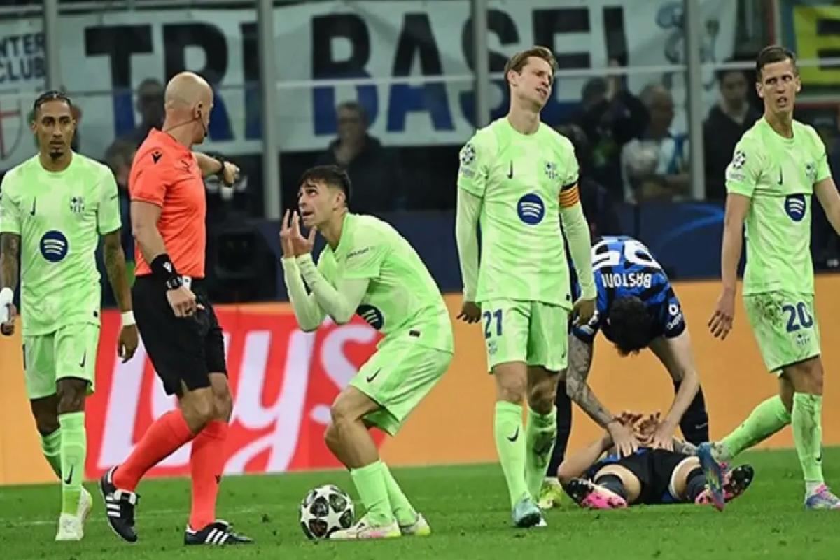 Barcelona’dan Inter maçının hakemine büyük tepki: Soruşturulmalı