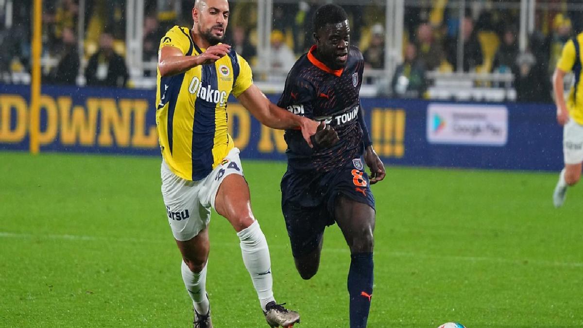 Başakşehir – Fenerbahçe maçının ilk 11’leri