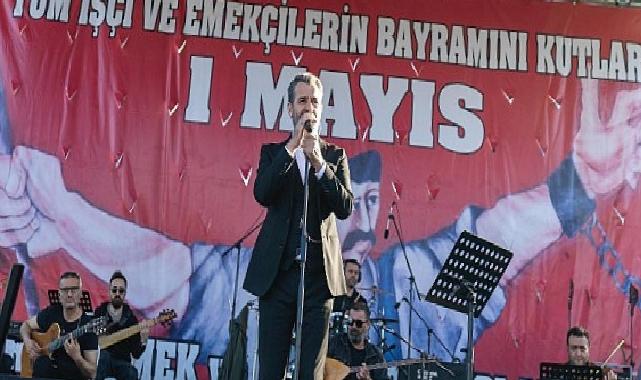 Başkan Abdullah Özyiğit, 1 Mayıs’ta emekçilerle yürüdü