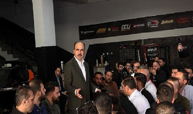 Başkan Altay, Çalışan Gençlik Meclisi ile Otomobil ve Motor Spor Kulübü Üyeleriyle Buluştu