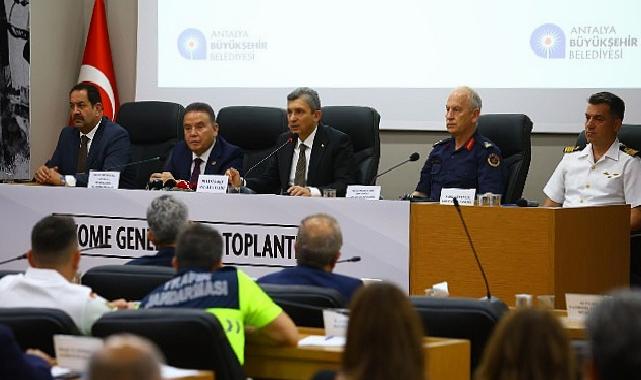 Başkan Böcek; ‘Ulaşım Master Planını yıl sonuna kadar tamamlayacağız’