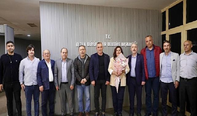 Başkan Çerçioğlu’na Nazilli Afyonlular Derneği’nden ziyaret