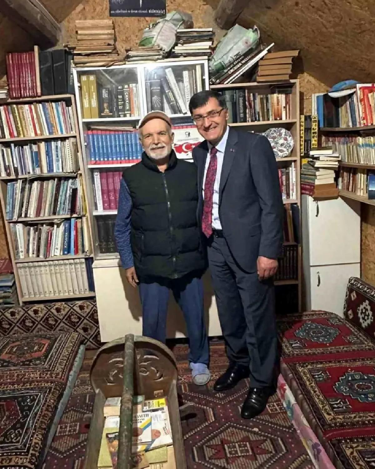 Başkan Kahveci, Kalp Krizi Geçiren Mehmet Yeşil’i Ziyaret Etti