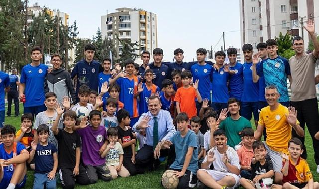 Başkan Özyiğit, çocukların hala saha talebini geri çevirmedi