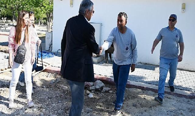 Başkan Topaloğlu ilçe genelindeki çalışmaları denetledi