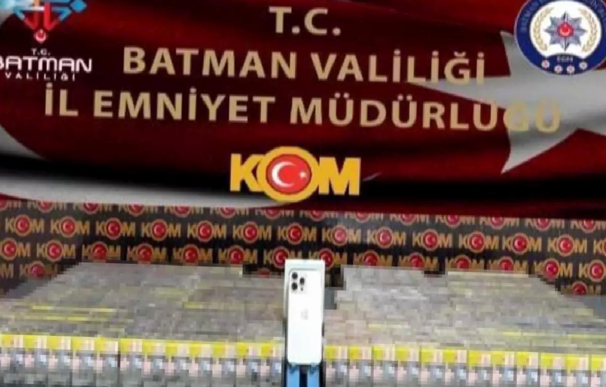 Batman’da Kaçakçılık Operasyonu