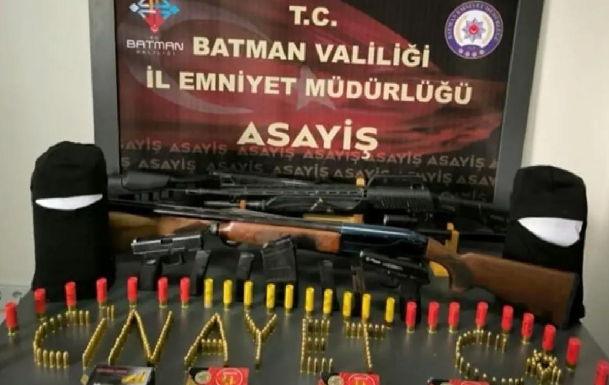 Batman’da Organize Suç Operasyonu: 9 Tutuklama