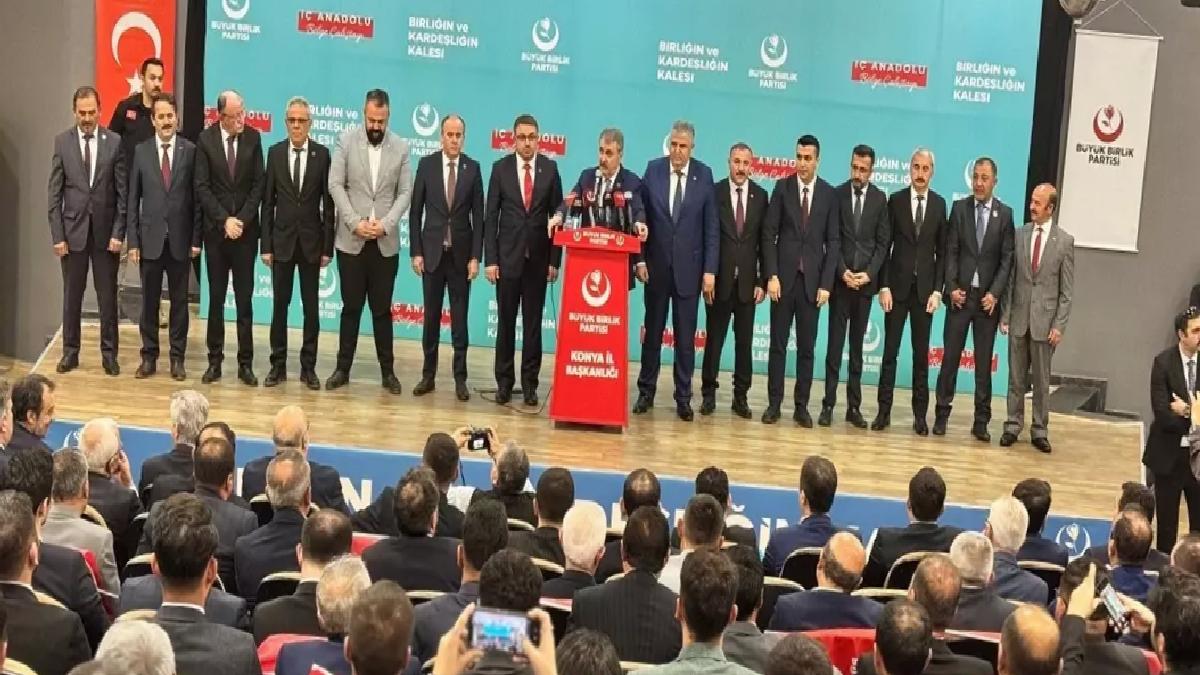 BBP Genel Başkanı Destici, Konya’da konuştu Açıklaması