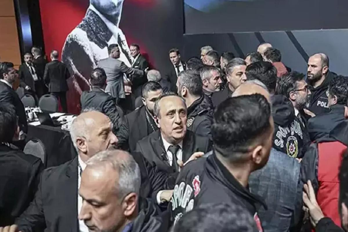 Beşiktaş Divan Kurulu’nda birbirine giren Hasan Arat ve Tevfik Yamantürk için ihraç kararı