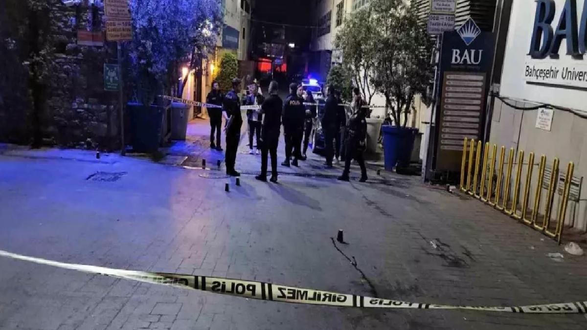 Beşiktaş’taki Eğlence Mekanında Silahlı Kavga
