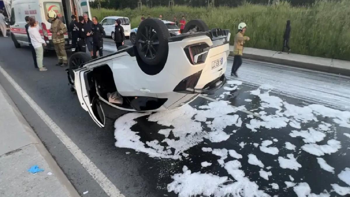 Beylikdüzü’nde Trafik Kazası: 3 Yaralı