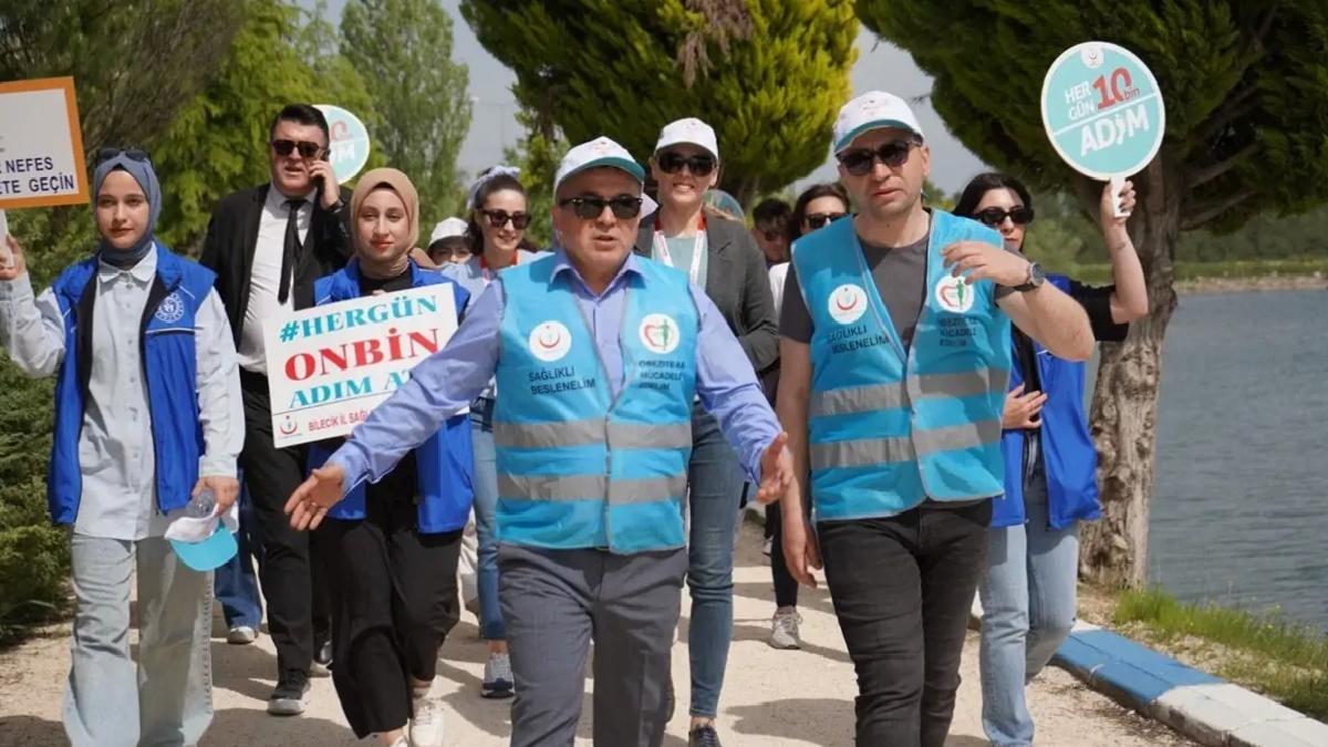 Bilecik’te Sağlıklı Yaşam Yürüyüşü