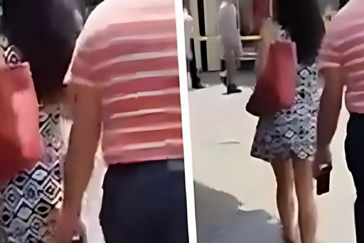 Bir kadının etek altı görüntülerini çeken sapığı yakaladığı için hakkında soruşturma açıldı