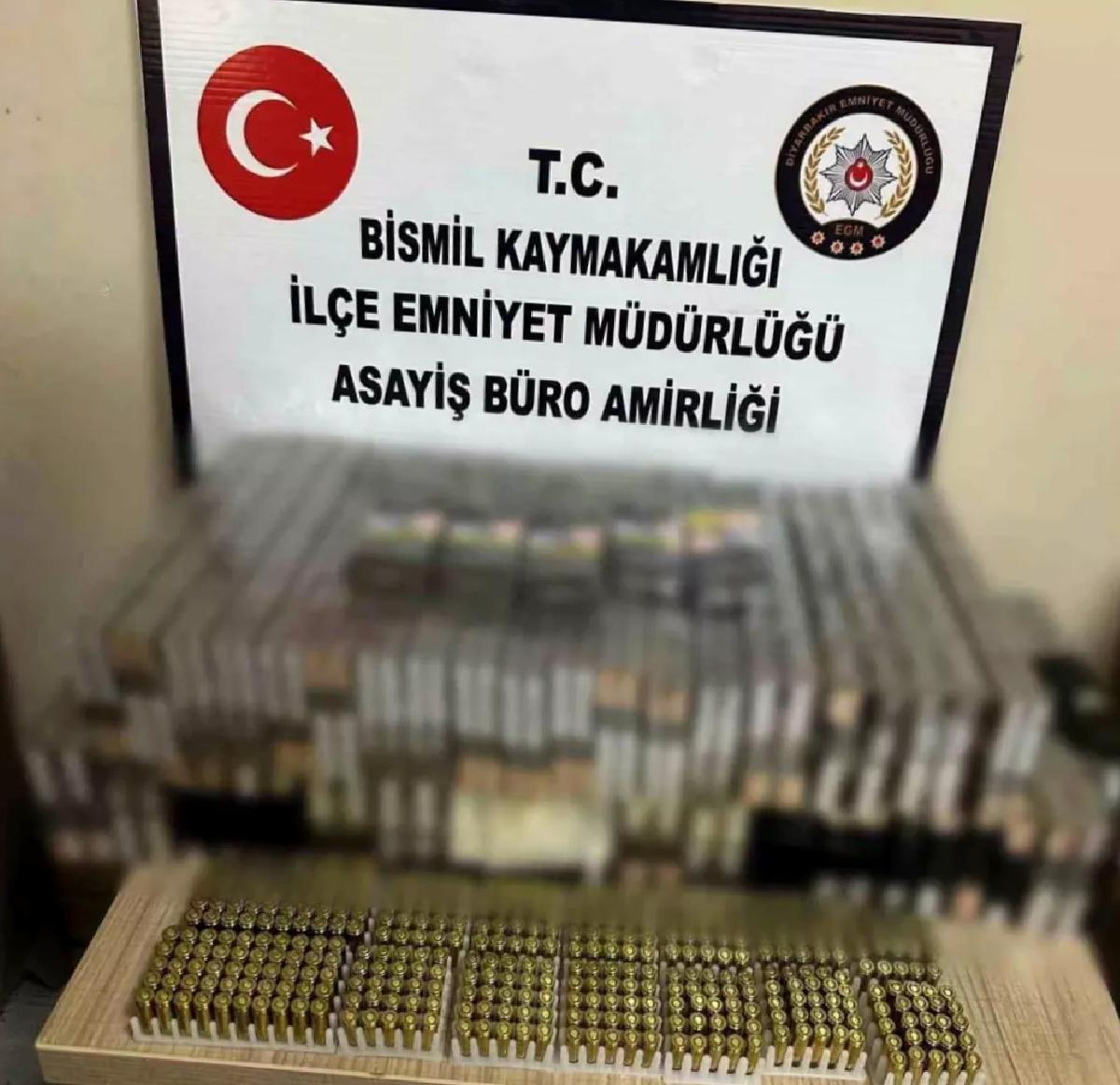 Bismil’de Kaçak Tütün ve Fişek Ele Geçirildi