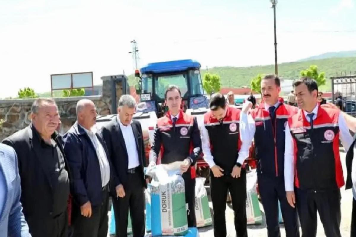 Bitlis’te Tarım Arazileri için Fasulye Tohumu Dağıtımı