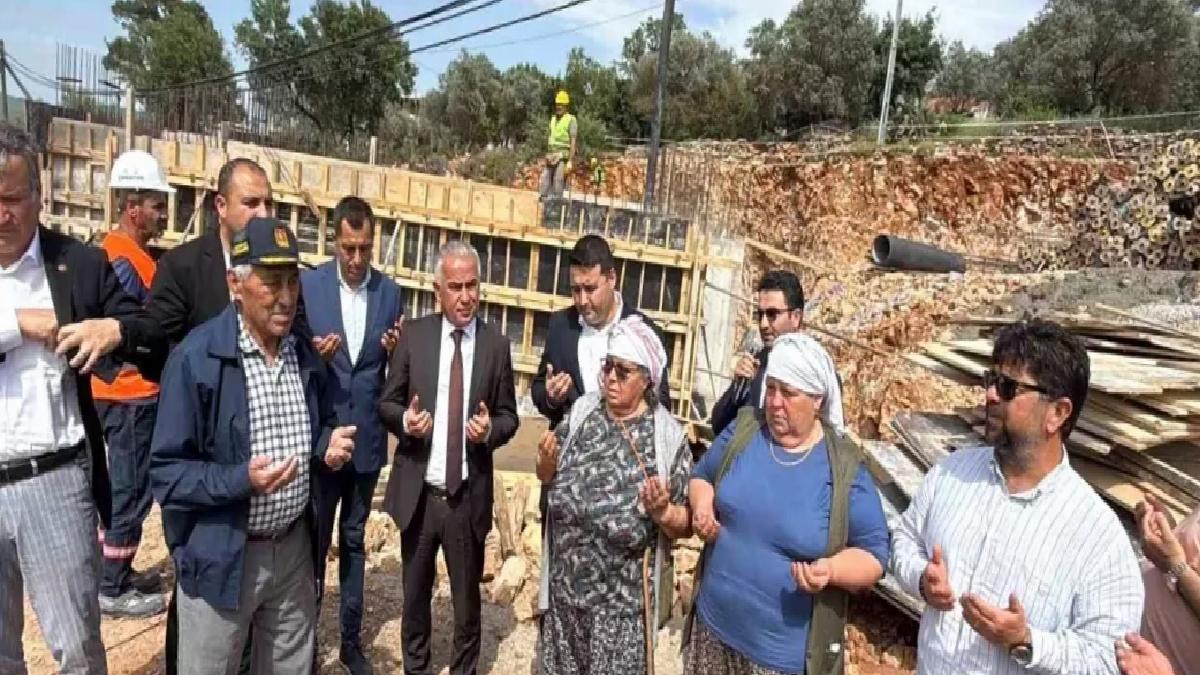 Bodrum’da Çamlık Camii’nin Temeli Atıldı