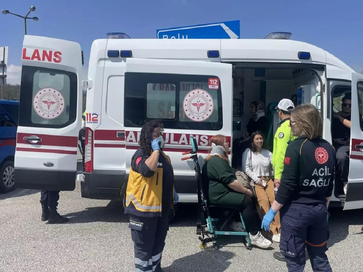 Bolu Dağı’nda Trafik Kazası: 9 Yaralı