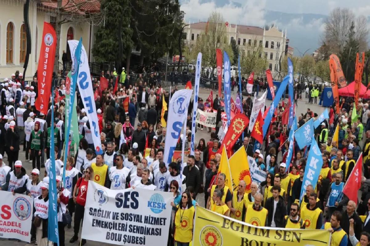 Bolu’da 1 Mayıs Coşkusu
