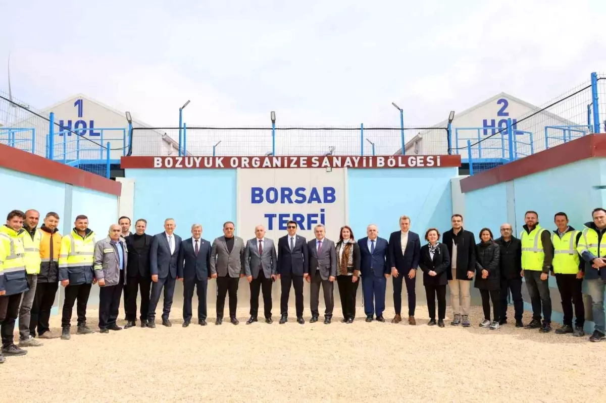 Bozüyük OSB’de Modern Su Deposu ve Terfi Binası Açıldı