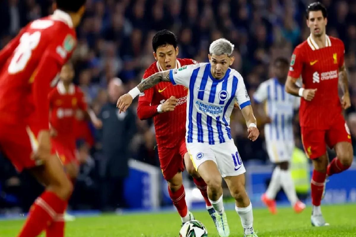 Brighton, şampiyon Liverpool’u devirdi