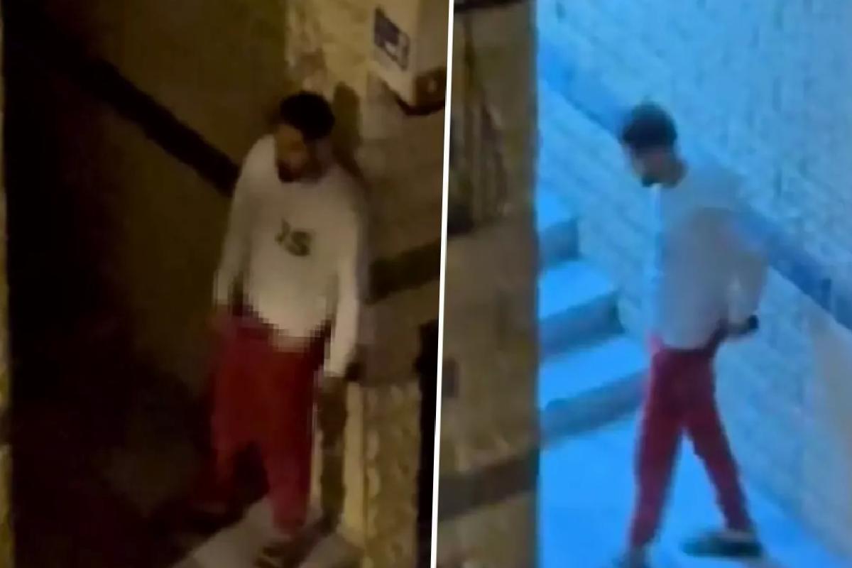 Bulun bu sapığı! Çocukların sabah okula gittiği saatte yaptıkları mide bulandırdı
