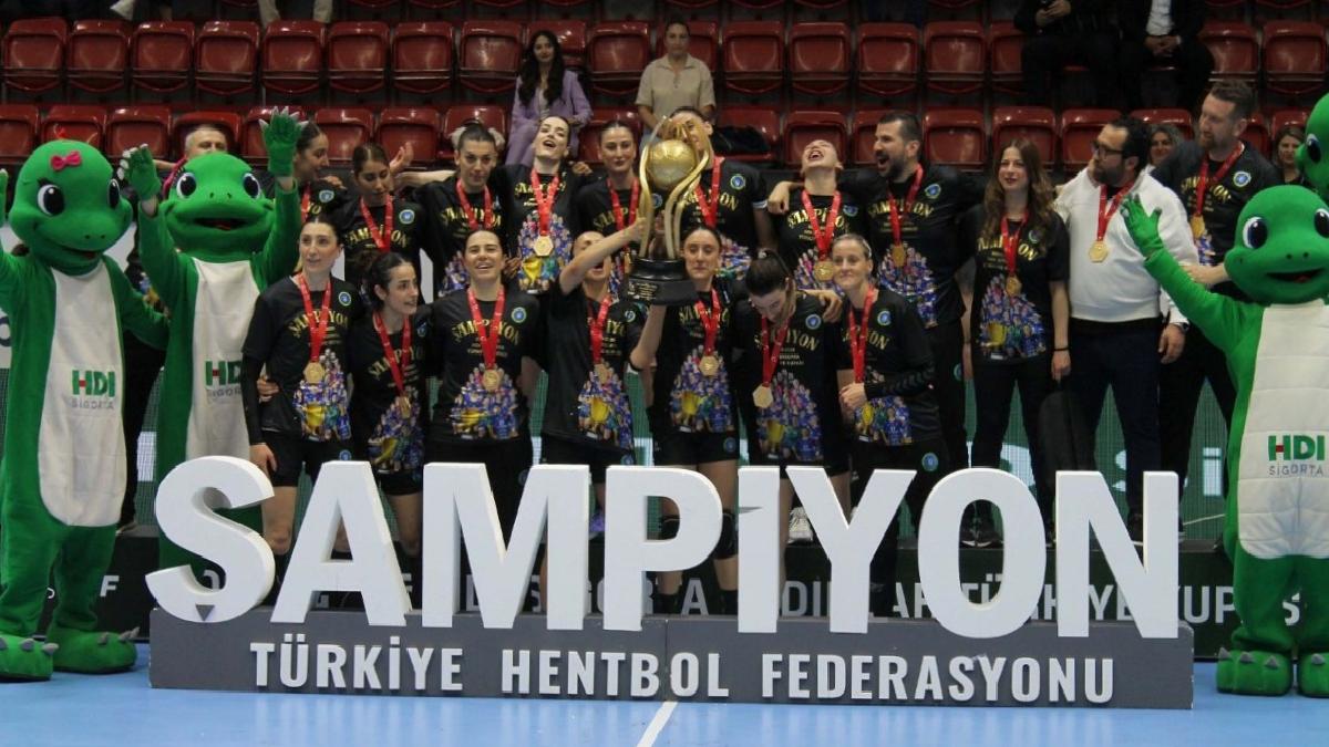 Bursa Büyükşehir Belediyespor, kupada şampiyon oldu