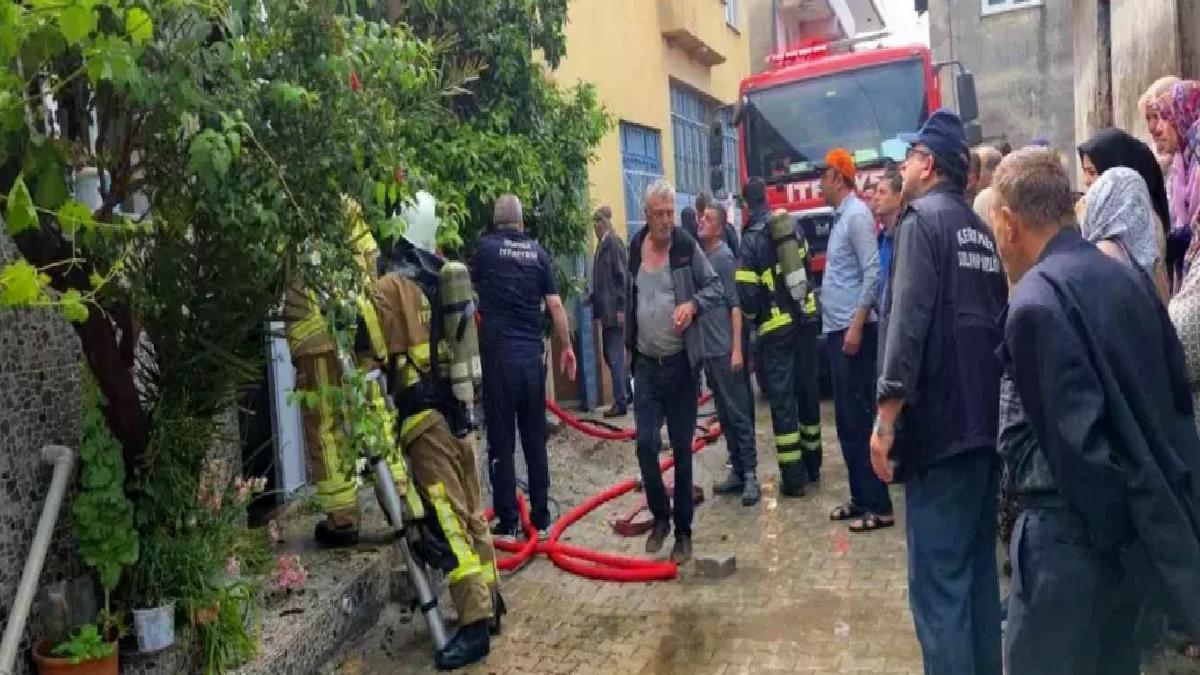 Bursa’da Ev Yangını: Evi Kül Etti