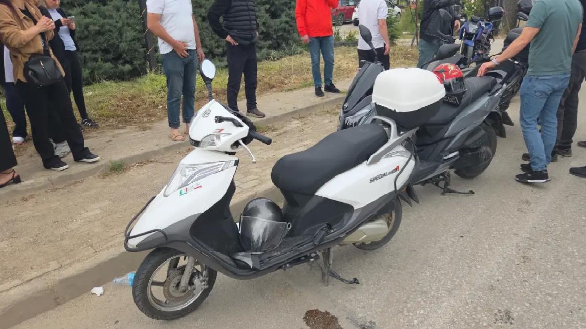 Bursa’da Motosiklet Kazası: Baba ve Oğlu Yaralandı