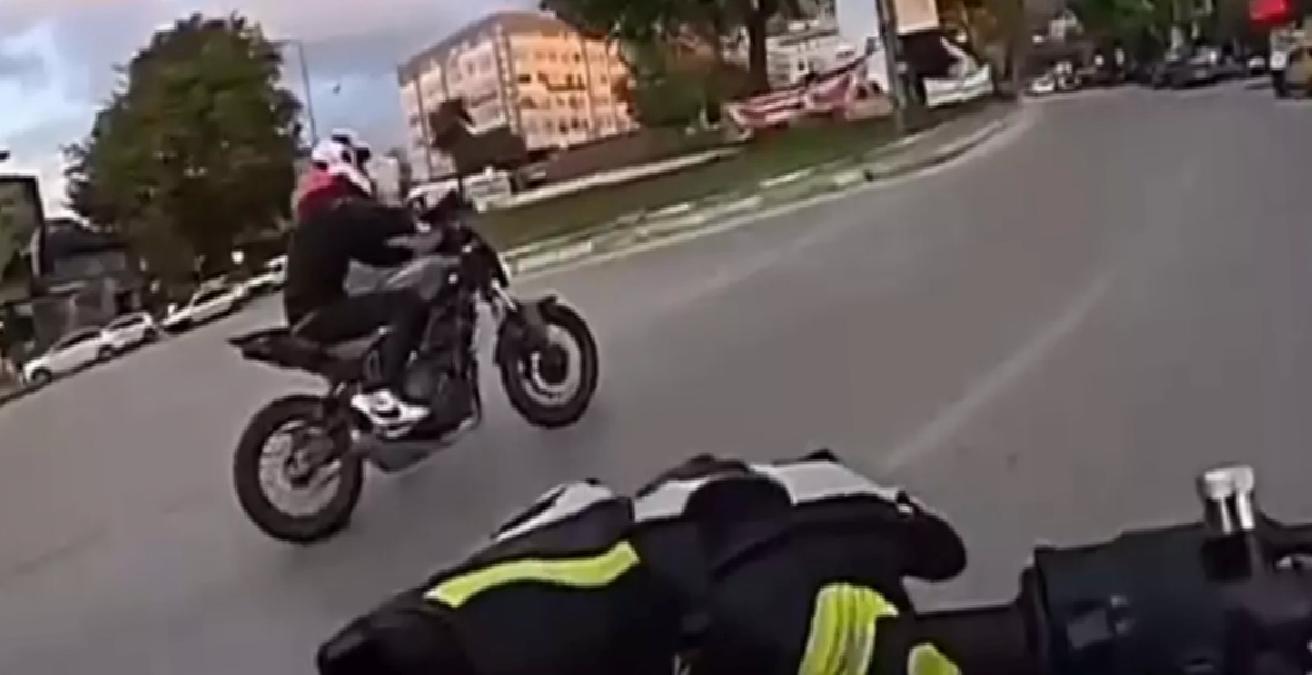 Bursa’da Motosiklet Yarışı Sosyal Medyada Gündem