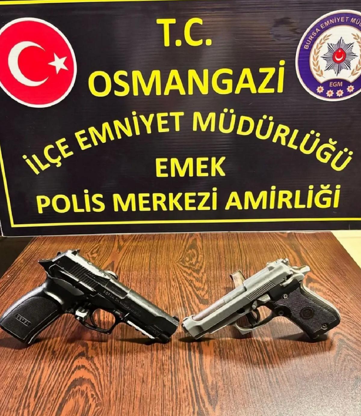 Bursa’da Uyuşturucu ve Silah Operasyonu