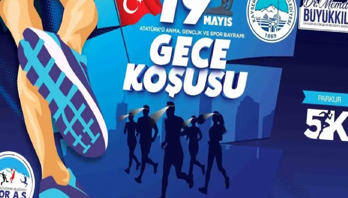Büyükşehir Spor A.Ş.’den 19 Mayıs Gece Koşusu