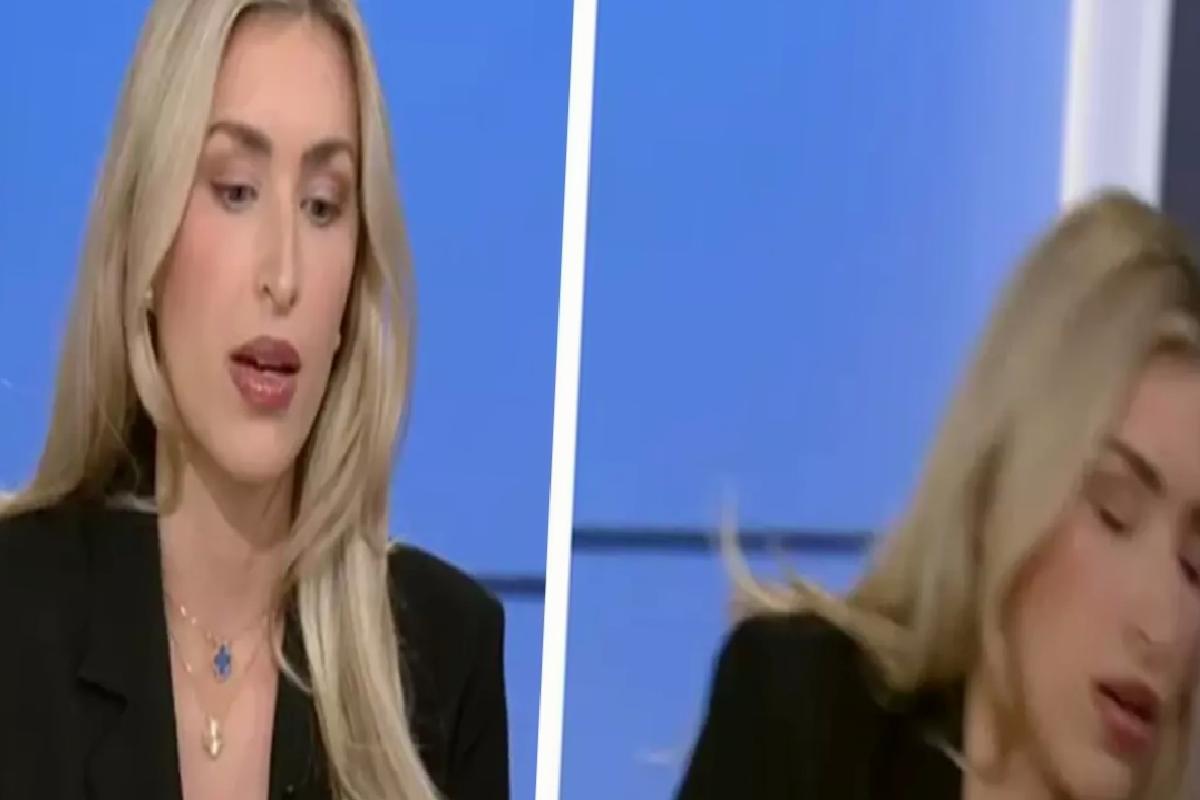 Canlı yayında bilincini kaybedip yere yığıldı