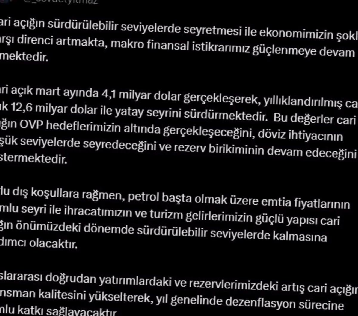 Cari Açık ve Ekonomik İstikrar