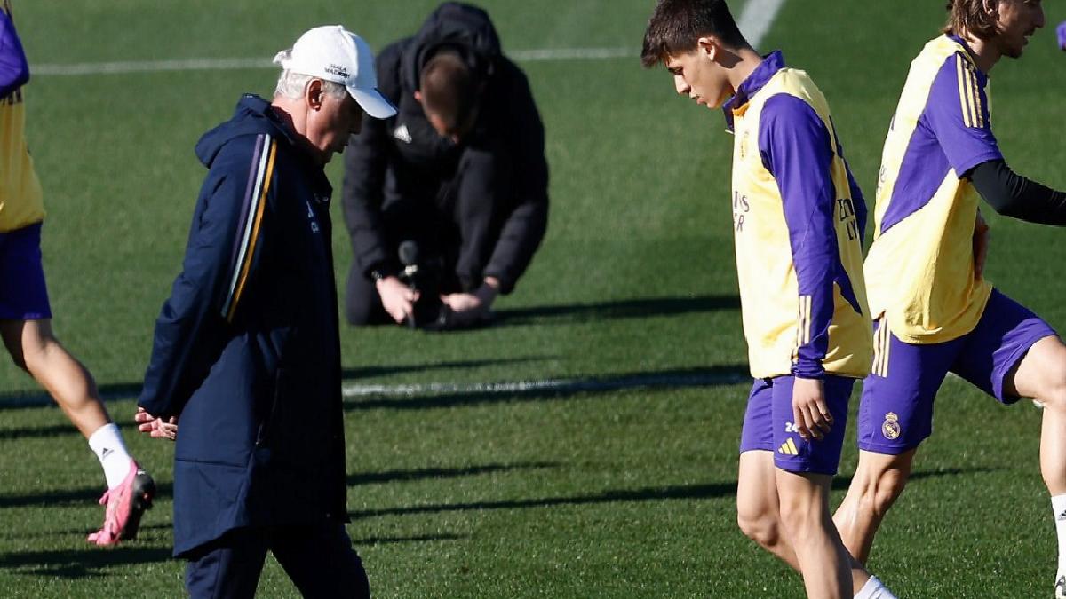 Carlo Ancelotti: Arda seviyesinde çok fazla orta saha oyuncusu yok