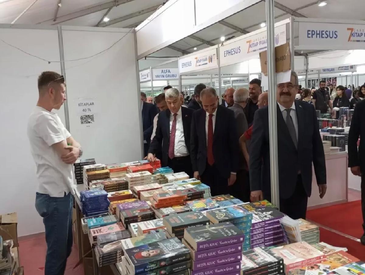 Çarşamba Kitap Fuarı Açıldı