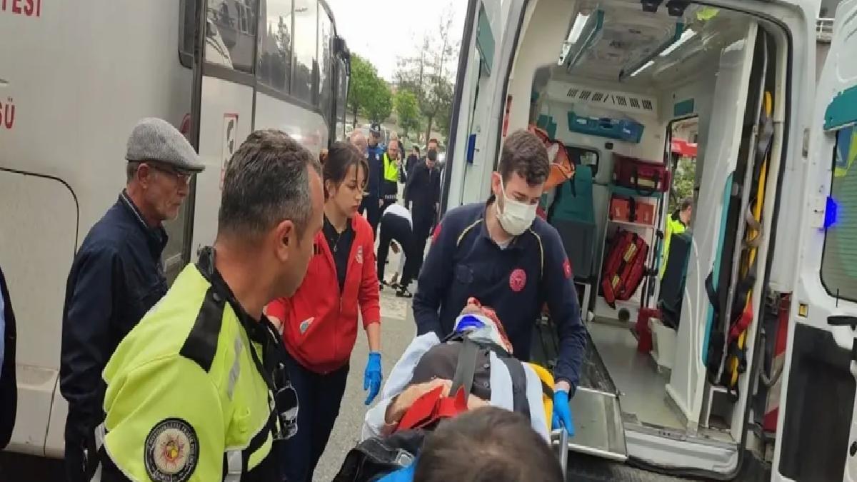Çarşamba’da Yaya Kazası